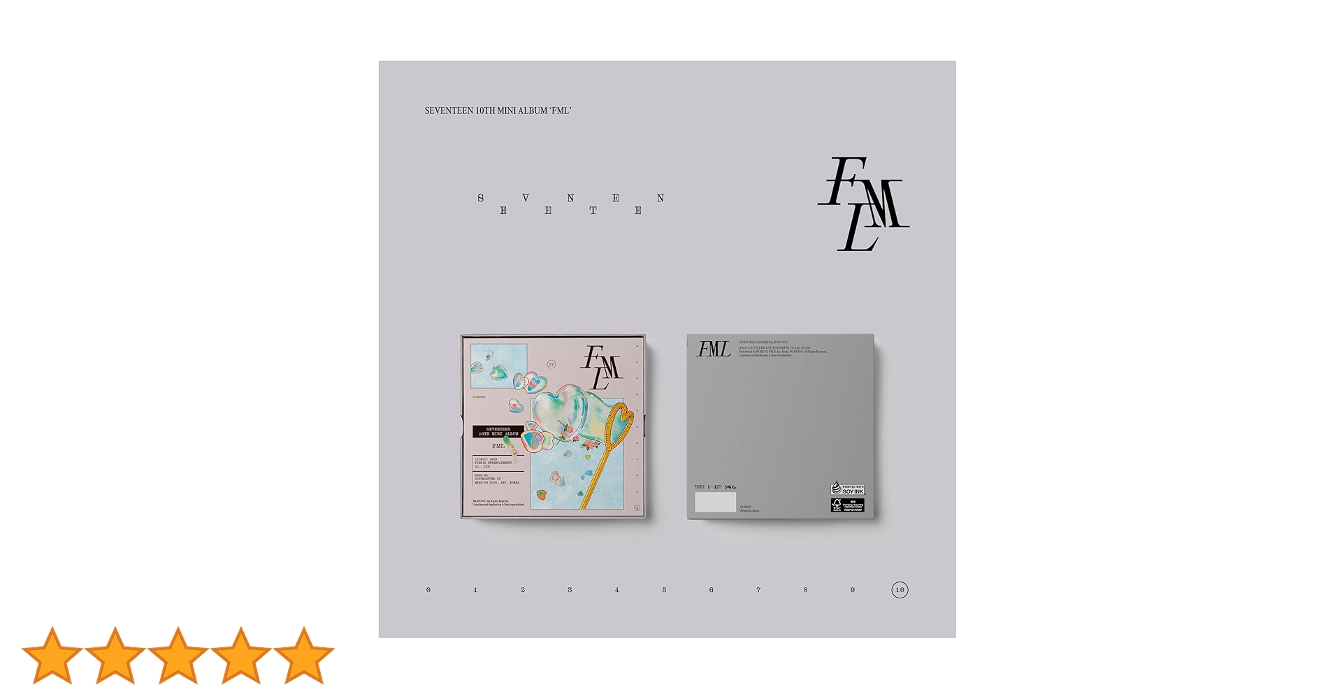 未開封　SEVENTEEN FML 通常盤　CARAT盤　4形態×5セット 未開封 SEVENTEEN FML 通常盤 CARAT盤 4形態×5セット Amazon.com